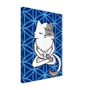 Susie Dark Blue Canvas Print